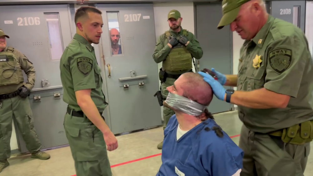 Fresh Meat: New Inmate Head Shave